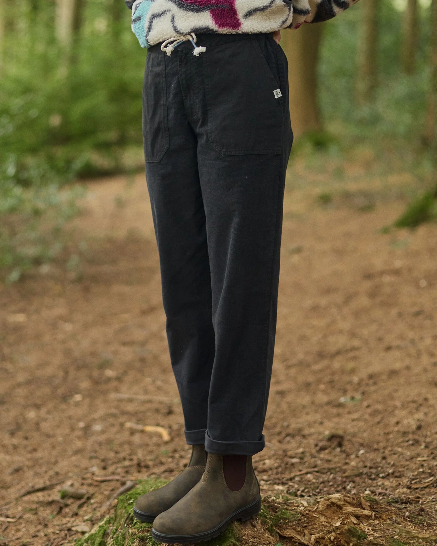 Avian Cord Trouser - Black